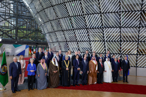 UAE Delegation at GCC-EU Summit in Brussels