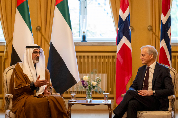 UAE and Norway Leaders Discuss Cooperation