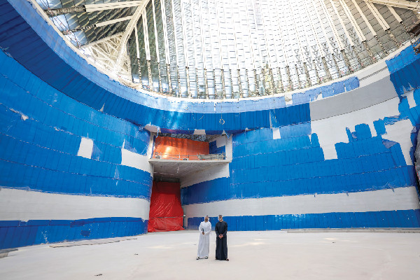 Khaled bin Mohamed Reviews Saadiyat Cultural District