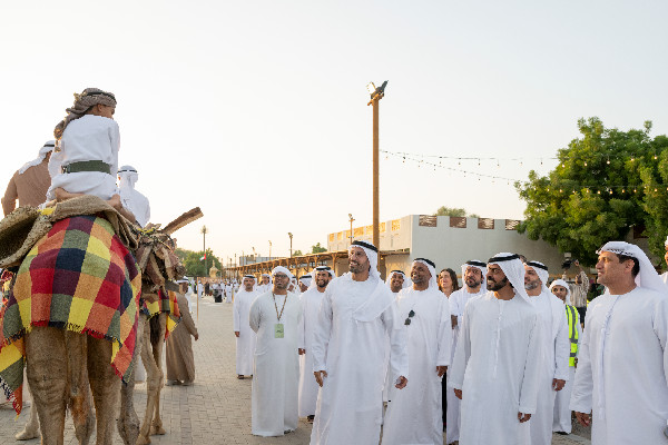 Khalifa bin Tahnoun at Crafts Festival