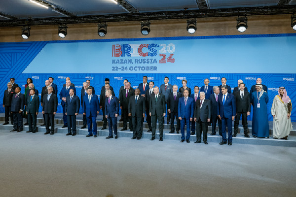 Abdullah bin Zayed at BRICS Plus Summit