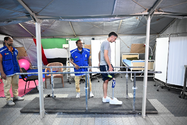 UAE Floating Hospital Opens New Physiotherapy Unit