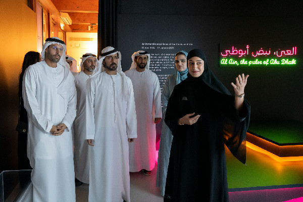 Khalifa bin Tahnoun at Crafts Festival