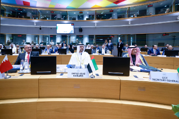 UAE Delegation at GCC-EU Summit in Brussels