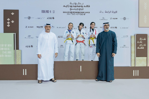 Khaled bin Mohamed bin Zayed at Jiu-Jitsu Championship