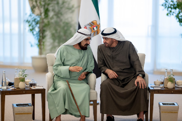 UAE Leaders Discuss National Development Initiatives