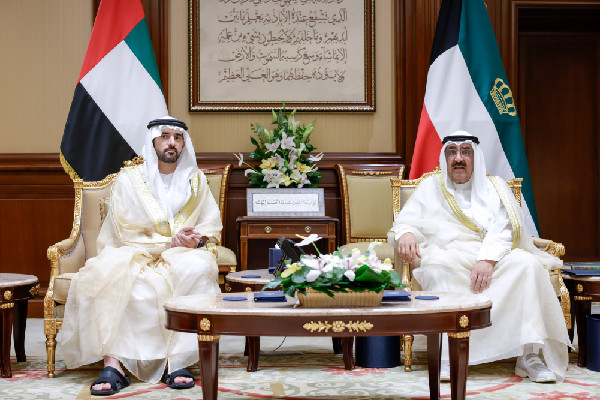 Kuwait and Dubai Leaders Discuss Cooperation