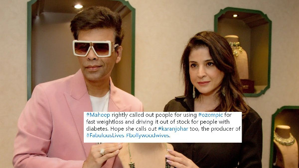 Karan Johar Responds to Ozempic Controversy Karan Johar Responds to Ozempic Controversy