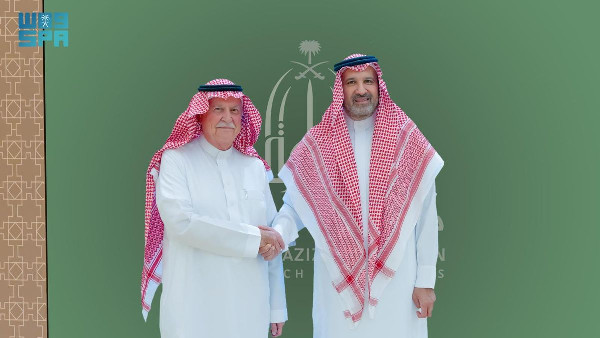 Prince Faisal Congratulates Dr. Mortel on Citizenship Prince Faisal Congratulates Dr. Mortel on Citizenship