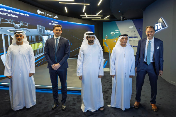 Dubai Launches First Aerial Taxi Vertiport