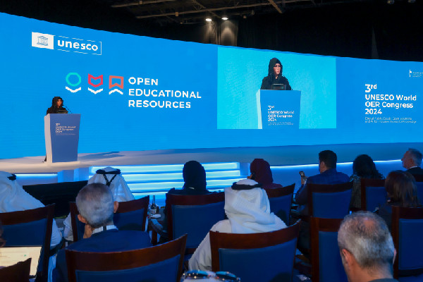 Latifa bint Mohammed Opens UNESCO OER Congress
