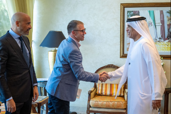 Saud bin Saqr Hosts University of Michigan Delegation