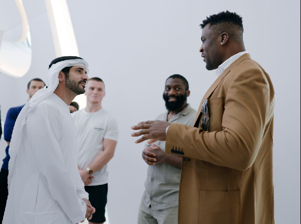 Hamdan bin Mohammed at Dubai Sports Retreat