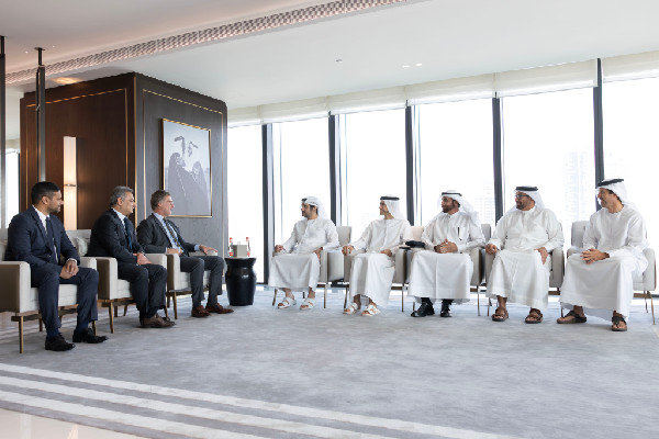 Maktoum bin Mohammed Meets Accor Group CEO
