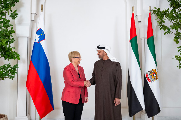 UAE and Slovenia Leaders Discuss Cooperation