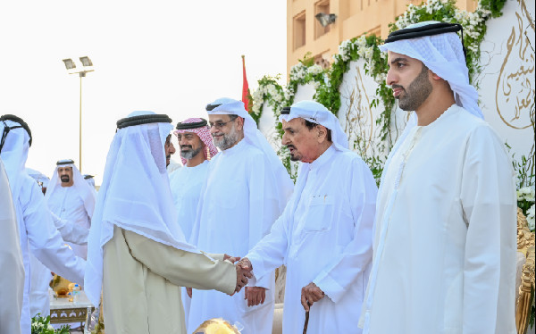 Ajman Ruler and Sheikhs Attend Wedding Celebrations