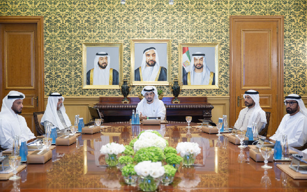 Hamdan bin Zayed Chairs University Board Meeting Hamdan bin Zayed Chairs University Board Meeting