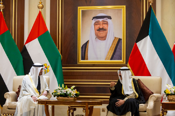 President Mohamed bin Zayed Visits Kuwait