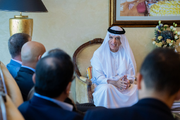 Saud bin Saqr Hosts University of Michigan Delegation