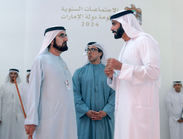 Mohammed bin Rashid at National Identity Retreat