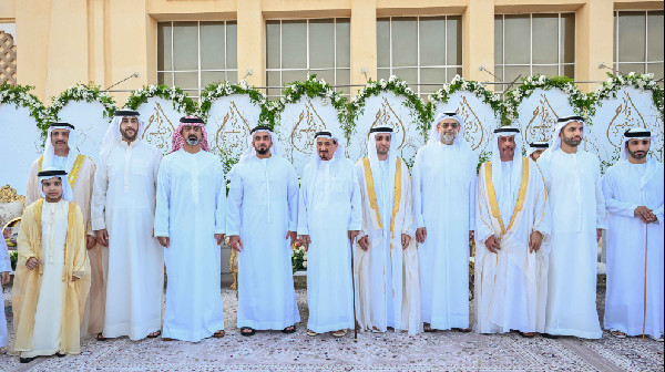 Ajman Ruler and Sheikhs Attend Wedding Celebrations