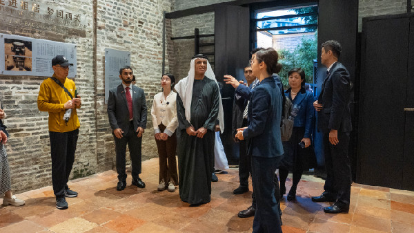 Sheikh Saud Visits Cultural Sites in Guangzhou