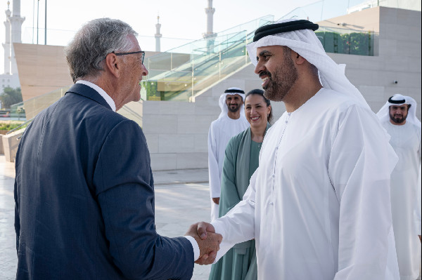 UAE and Gates Foundation Discuss Global Development