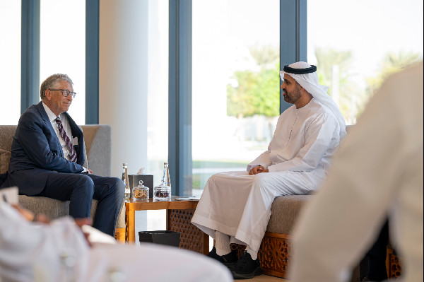 UAE and Gates Foundation Discuss Global Development