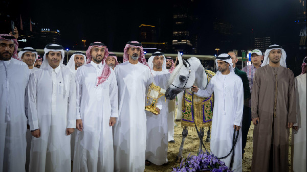 Ammar bin Humaid at Arabian Horse Championship