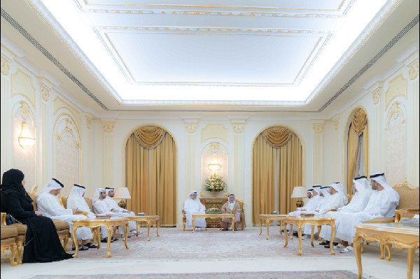 Sharjah Ruler Meets Judicial Council Members