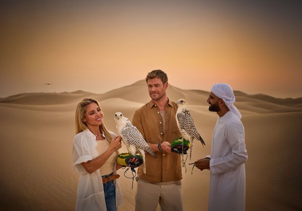 Chris Hemsworth And Elsa Pataky Explore Abu Dhabi s Family-Friendly Adventures