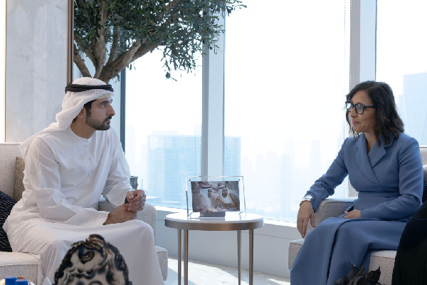 Hamdan bin Mohammed Meets X Corp CEO
