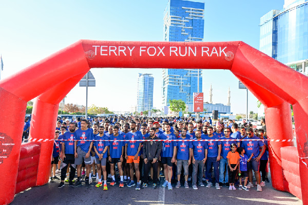 RAK Ruler Attends Terry Fox Run Event