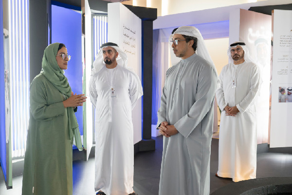 Mansour bin Zayed Visits UAE Government Exhibits