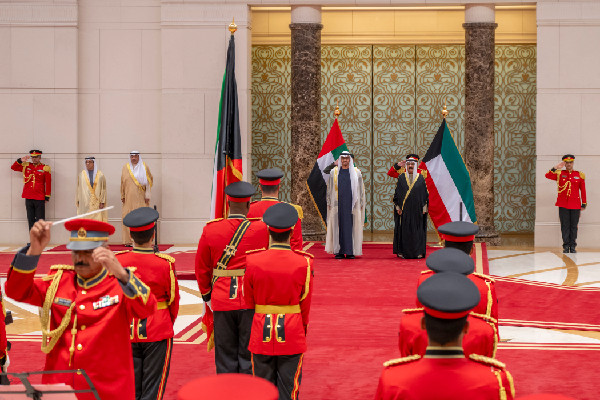 President Mohamed bin Zayed Visits Kuwait