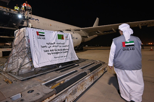 UAE Sends Aid Planes to Zambia and Guinea