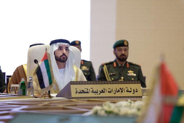 UAE Delegation Led by Hamdan bin Mohammed in Doha