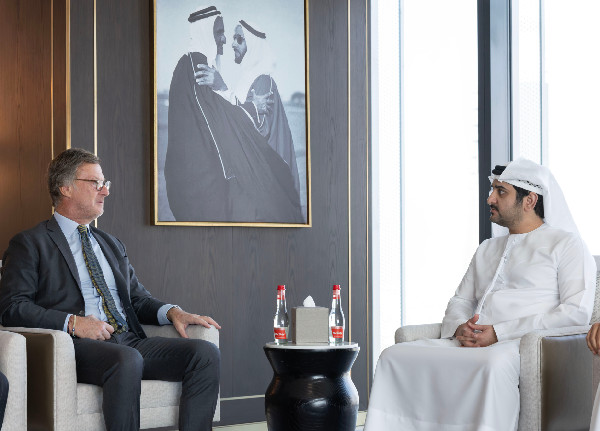 Maktoum bin Mohammed Meets Accor Group Chairman