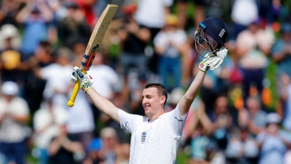 Brook's Century Boosts England in First Test Brook's Century Boosts England in First Test