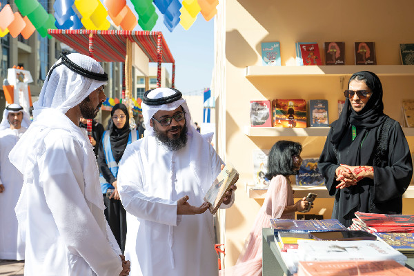 Khalifa bin Tahnoun at Al Ain Book Festival