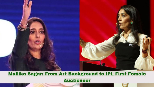 Mallika Sagar: Pioneering Woman Auctioneer in IPL Mallika Sagar: Pioneering Woman Auctioneer in IPL