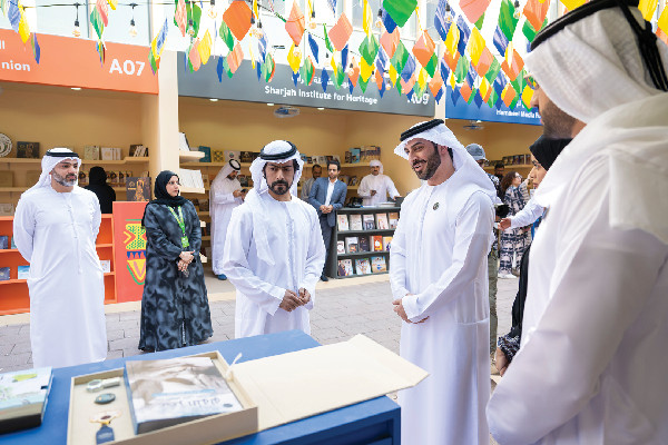 Khalifa bin Tahnoun at Al Ain Book Festival