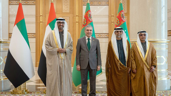 UAE-Turkmenistan Delegation Strengthens Ties UAE-Turkmenistan Delegation Strengthens Ties
