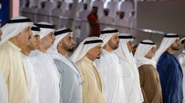 Ajman Ruler Attends Martyrs' Day Ceremony