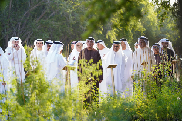 Sheikh Saud bin Saqr Meets Business Leaders