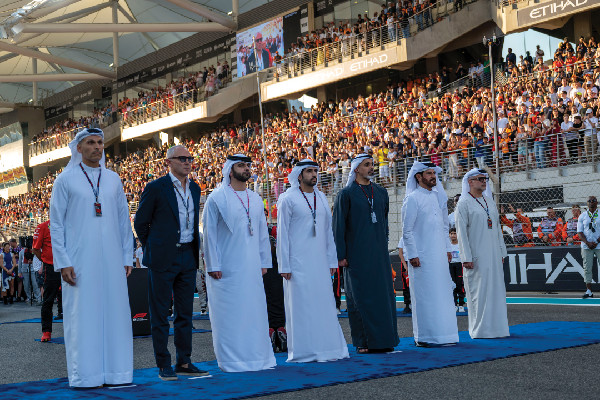 Sheikhs Attend Formula 1 Season Finale
