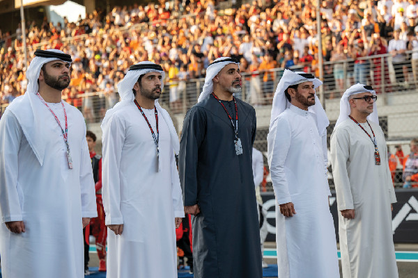 Sheikhs Attend Formula 1 Championship Final