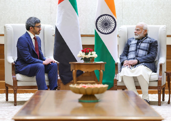 UAE and India Strengthen Diplomatic Ties UAE and India Strengthen Diplomatic Ties