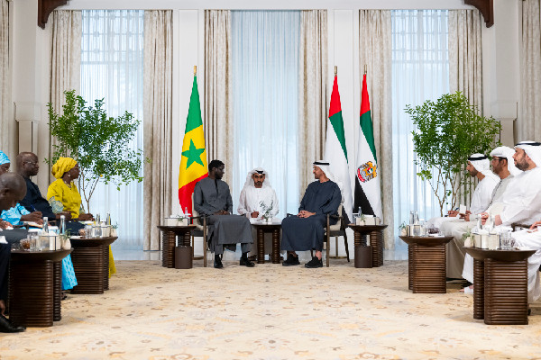 UAE and Senegal Discuss Cooperation Relations