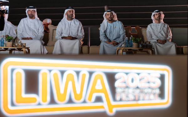 Hamdan bin Zayed at Liwa Festival 2025